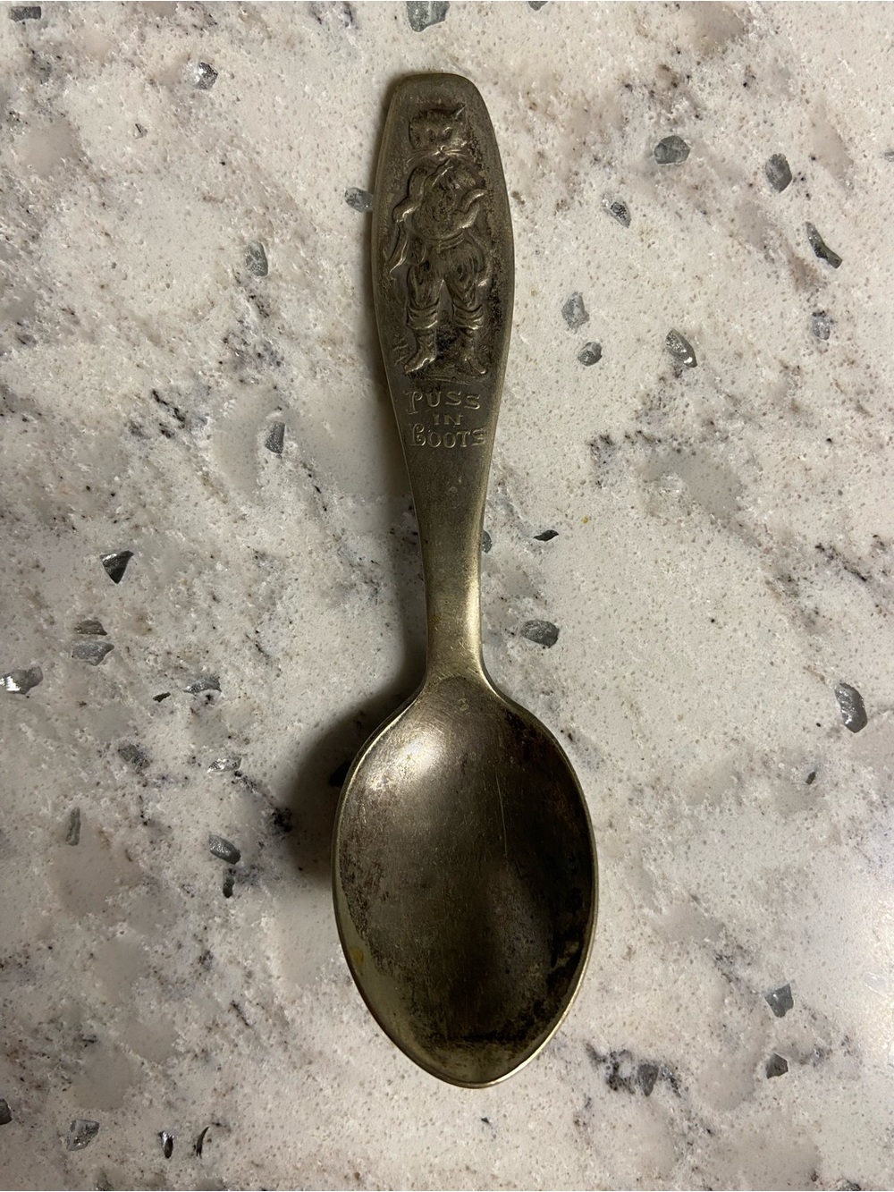 Puss in Boots Collectible Spoon (Sterling Silver)